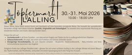 Banner Lallinger Mostfest und Töpfermarkt