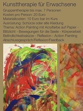 Banner Kunsttherapie für Erwachsene