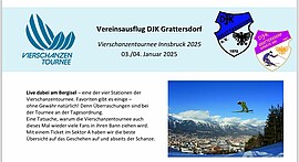 Banner Vereinsausflug