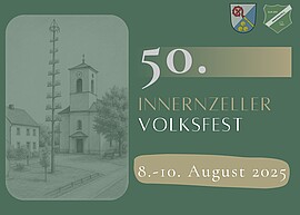 Banner 50. Innernzeller Volksfest