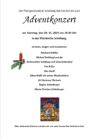 Logo Adventskonzert Schöfweg