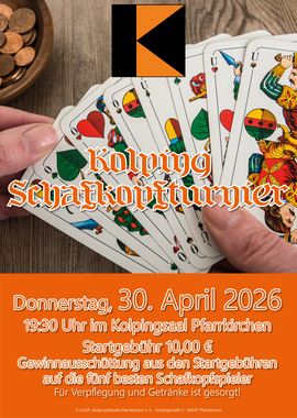 Banner Schafkopturnier